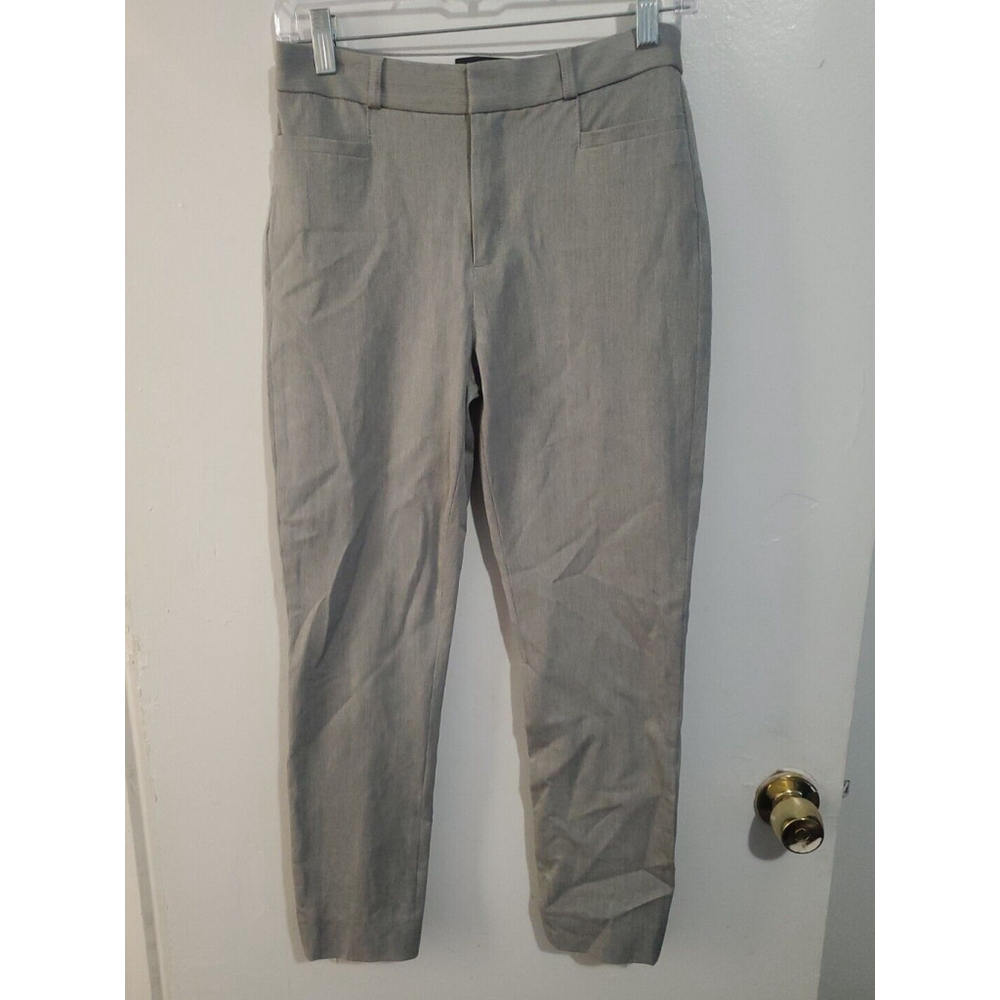 Banana Republic Dress Pants Womens 0 Sloan Gray Ankle